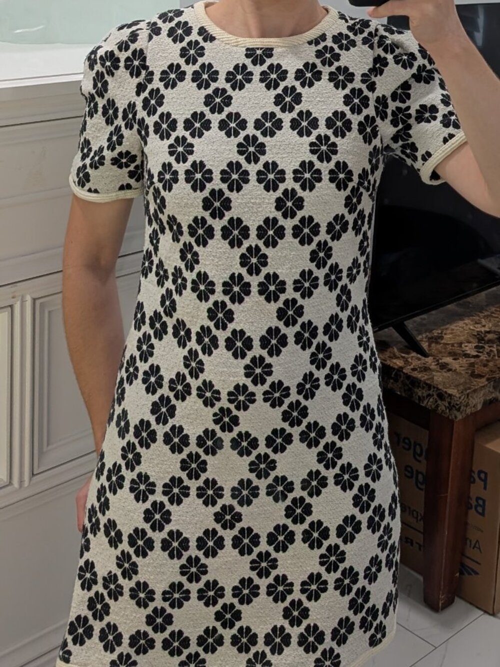 Kate Spade New York Spade Tweed Dress size 0